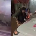 கேரளா : பணியின்போது மது அருந்திய காவலர்கள்… தட்டிக்கேட்ட பொதுமக்களை மோதிவிட்டு ஜீப்புடன் தப்பியோட்டம்…!